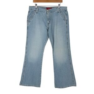 Levis Low Slouch Jeans Womens 15 Light Wash Wide Leg Low Rise Y2K Denim